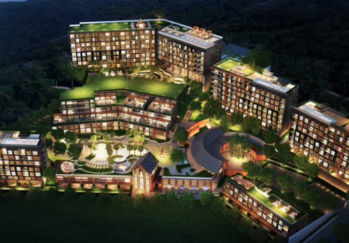 Luxurious apartments in a new complex